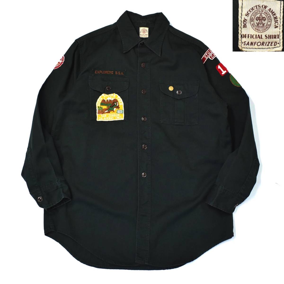 通販 人気】 シャツ ボーイスカウト コットン America of Scouts Boy