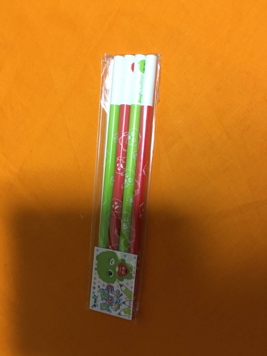  Gachapin Mucc обычный . Ponkickies карандаш не продается HB ученик начальной школы .... канцелярские товары письменные принадлежности кисть коробка Kinki Япония Tourist 