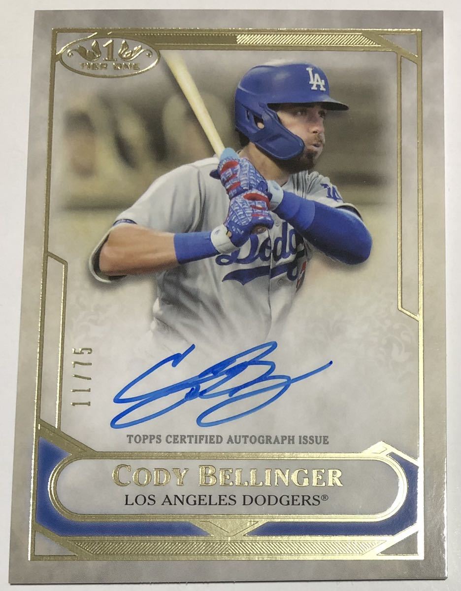 Topps 2021 Tier One Cody Bellinger コディ・ベリンジャー 直筆 Topps 2021 Tier One Cody Bellinger コディ・ベリンジャー 直筆
