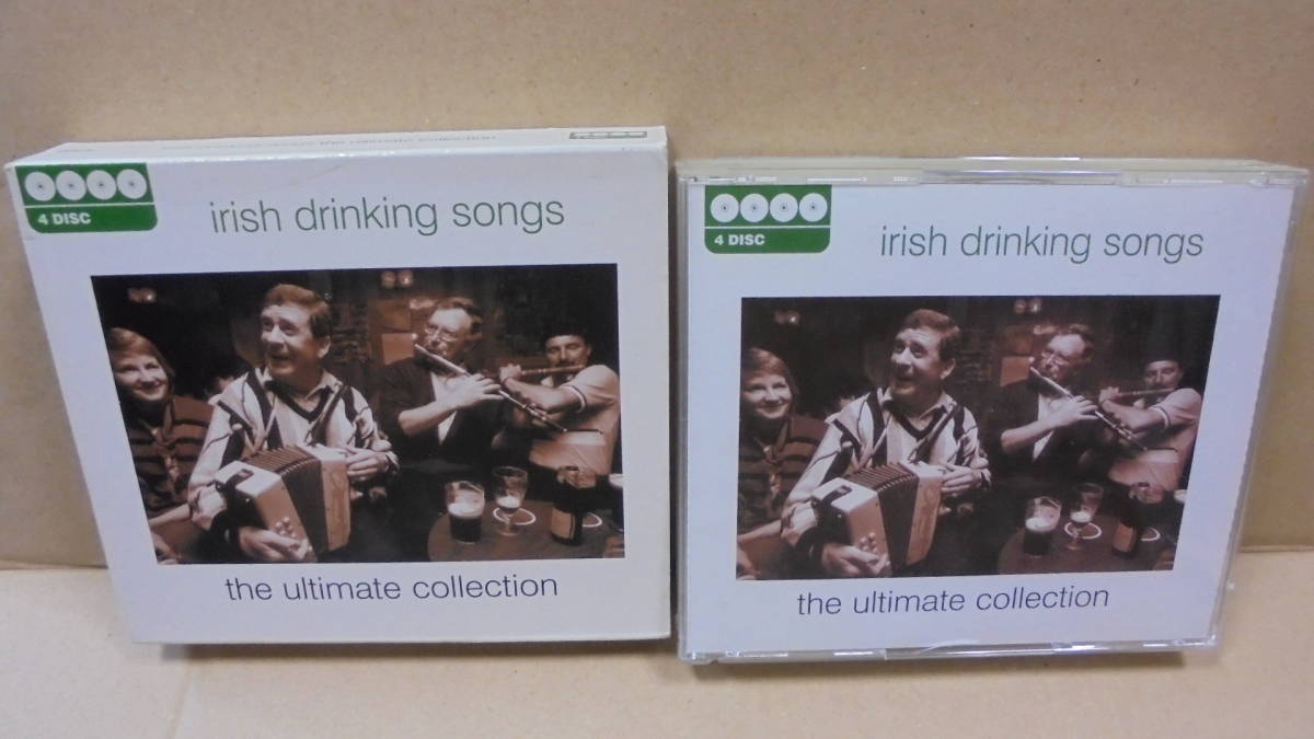 4CD★V.A. アイリッシュ・トラッド＆フォーク・ミュージック★4枚組60曲収録★Irish Drinking Songs The Ultimate Collection★輸入盤_画像1