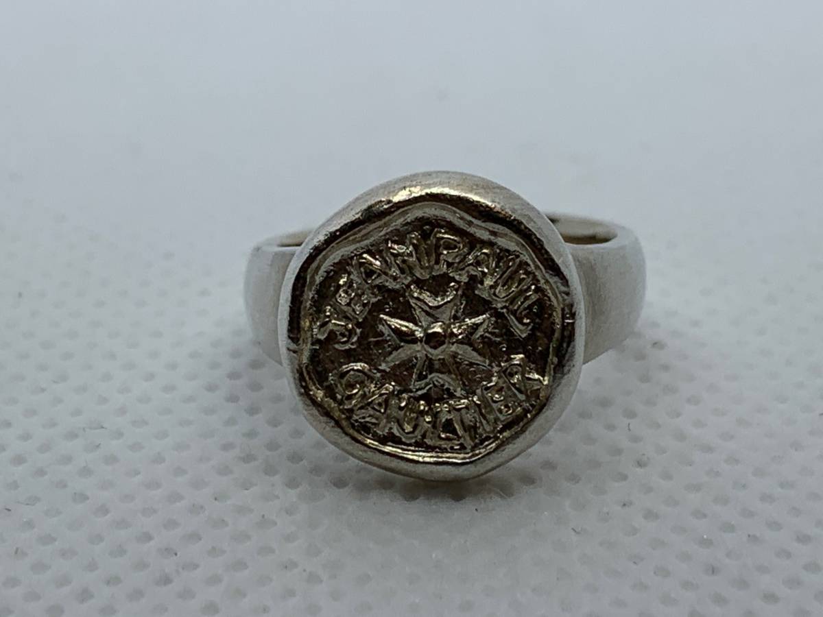 Jean Paul GAULTIER ジャンポールゴルチエ ゴルチェ リング 指輪 シルバー製 アーカイブ archive ring accessory 9号