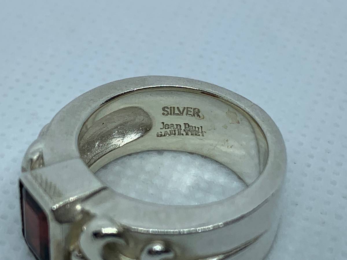 Jean Paul GAULTIER ジャンポールゴルチエ ゴルチェ　13号 　シルバー リング　指輪　アーカイブ　archive silver  ring accessory