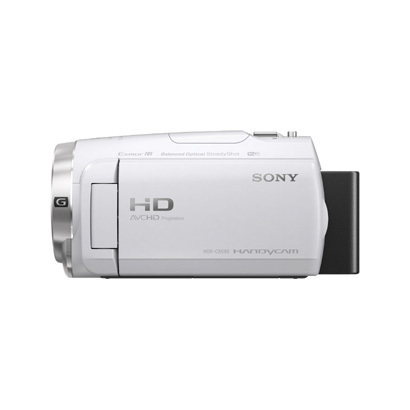 【1度使用】ソニー SONY HDR-CX680 W [デジタルHDビデオカメラレコーダー Handycam（ハンディカム） ホワイト]_画像2