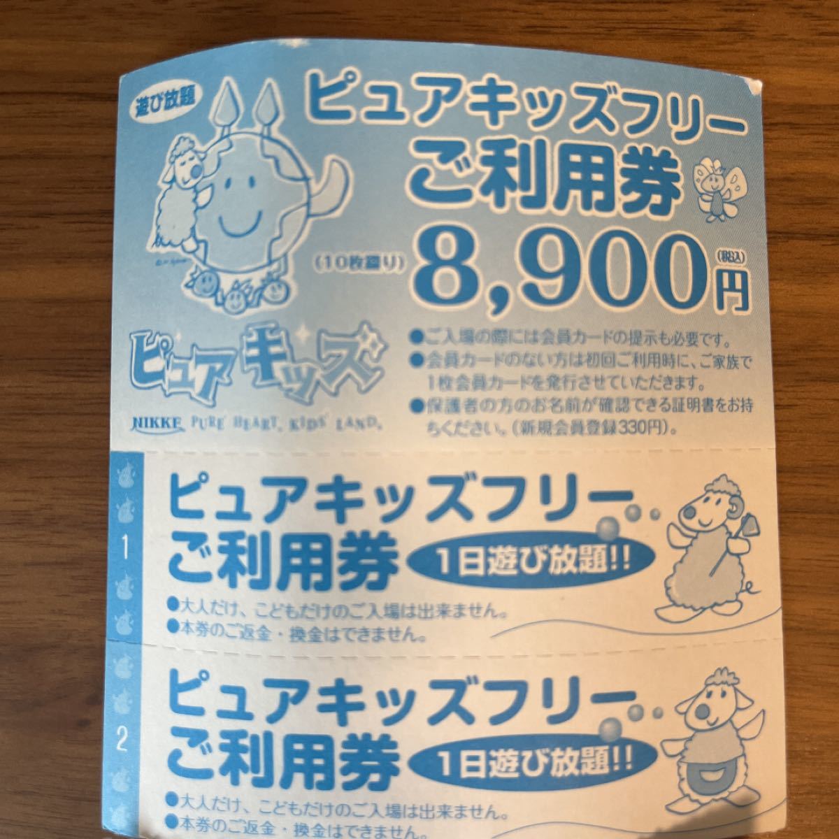 ピュアキッズ フリーパス利用券 10枚 bahrainplumbing.com