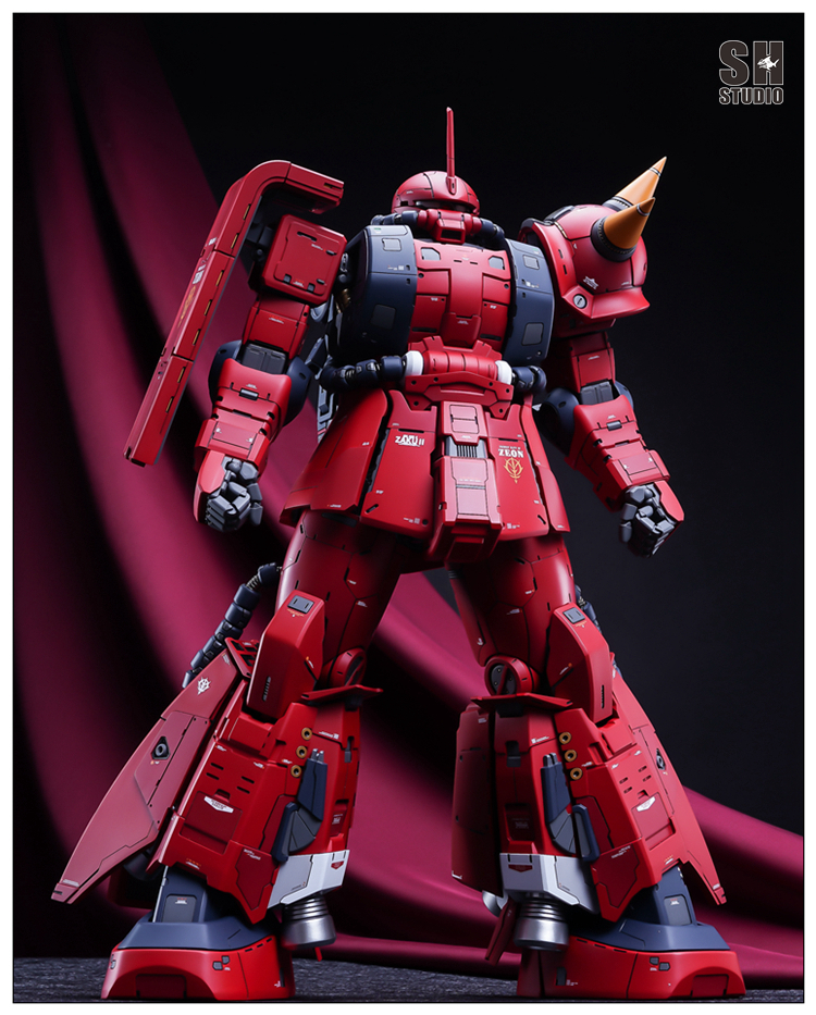 国内即出荷 海外製 PG 1/60 ジョニー・ライデン専用 高機動型ザクⅡ +