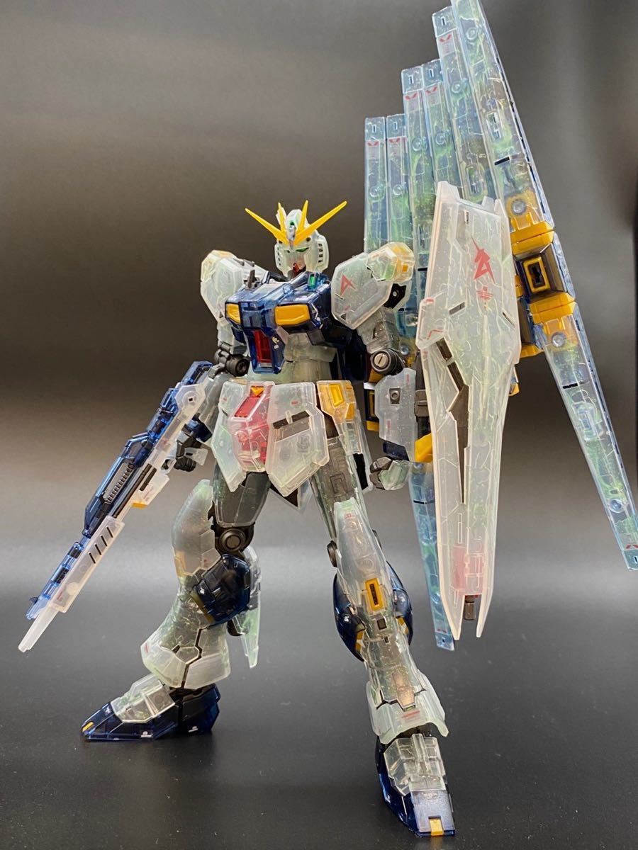 RG 1 144 ニューガンダム [クリアカラー] 完成品 全塗装