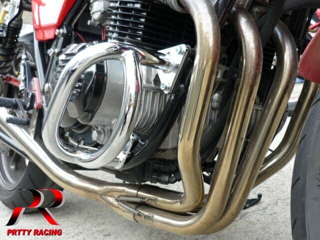 予約受付中】 K1 cb750four メッキエンジンガード 闇矢屋エンジン