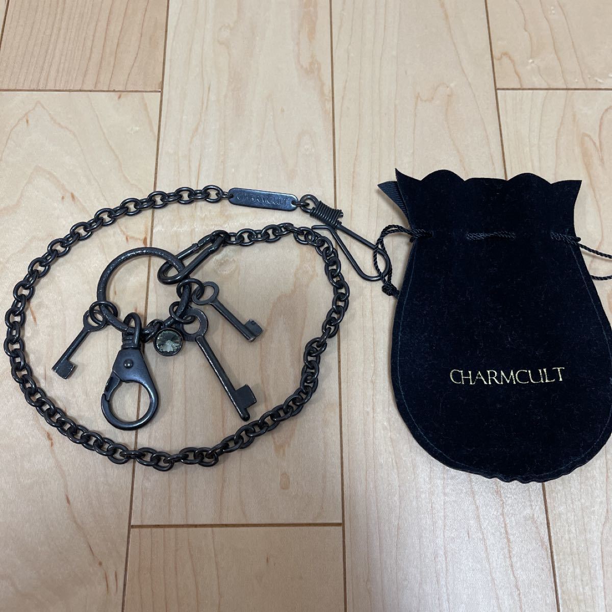 チャームカルト CHARMCULT 黒夢 清春 SADS ウォレットチェーン チャームカルト CHARMCULT 黒夢 清春 SADS ウォレットチェーン