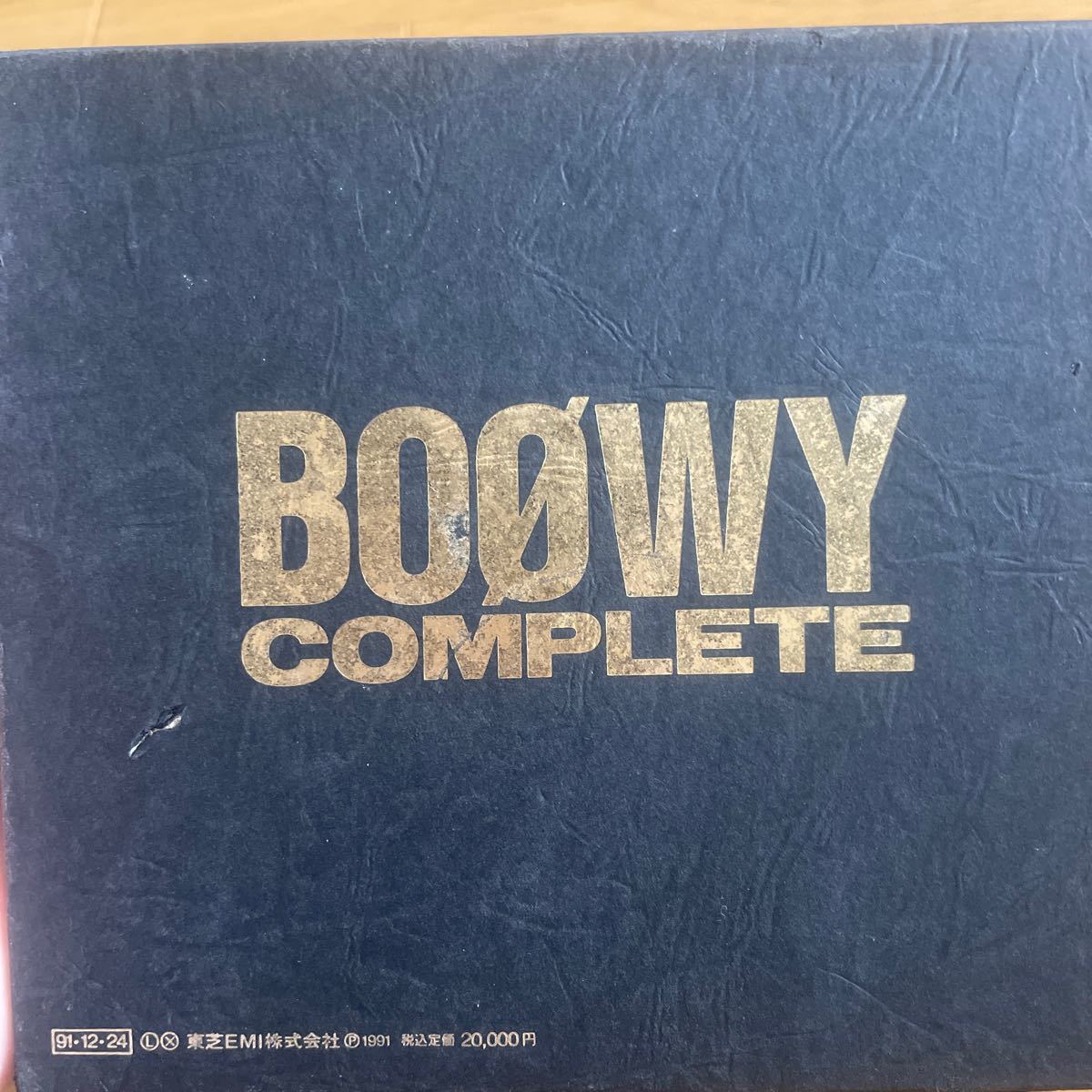 BOOWY COMPLETE 限定版