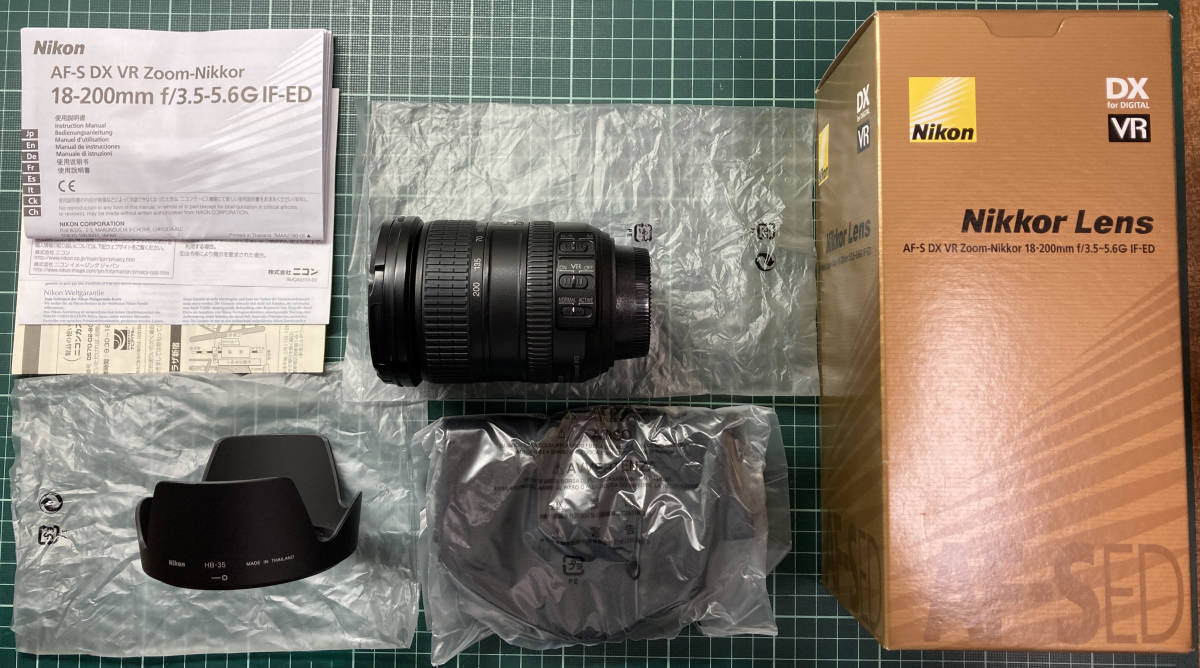 ニコン Nikon AF-S DX VR Zoom-Nikkor 18-200mm f/3.5-5.6G IF-ED (元