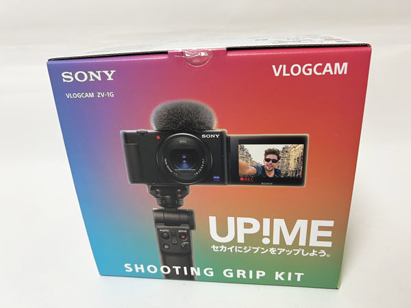 お気に入りの 送料無料 SONY ソニー デジタルカメラ SHOOTING GRIP KIT シューティンググリップキット ブラック VLOGCAM ZV-1G 新品 未開封 ソニー