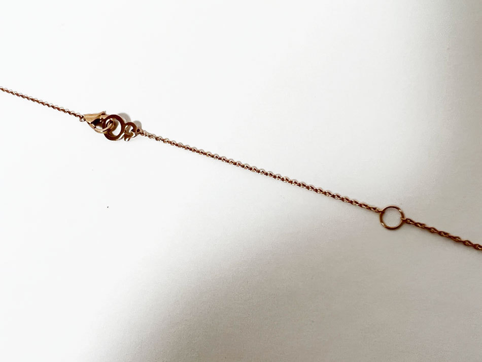 Ponte Vecchio Ponte Vecchio PV necklace EME Debuteme debut pink sapphire diamond rose amethyst K9 pink gold 