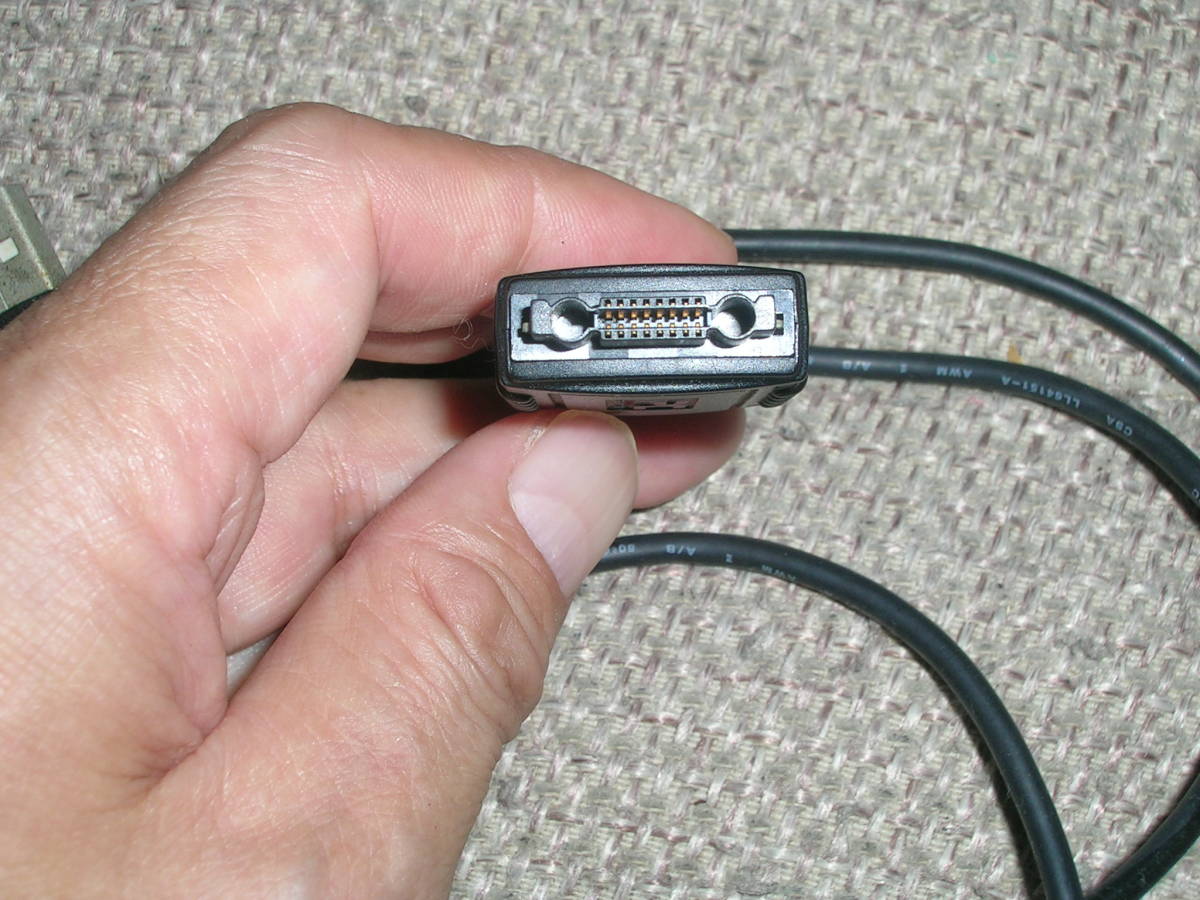 即決！IPC古い携帯電話USB接続ケーブル。データの読み出し。送料180円～羽生市_画像3