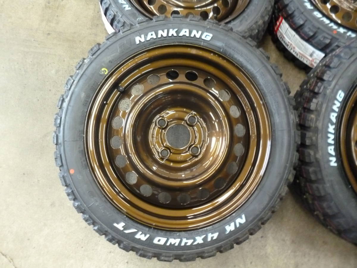 ナンカンFT9ホワイトレター★165/60R15セット★アゲバンアゲトラキャリーエブリーハイゼットクリッパーアクティバモスキャストハスラー★_画像2