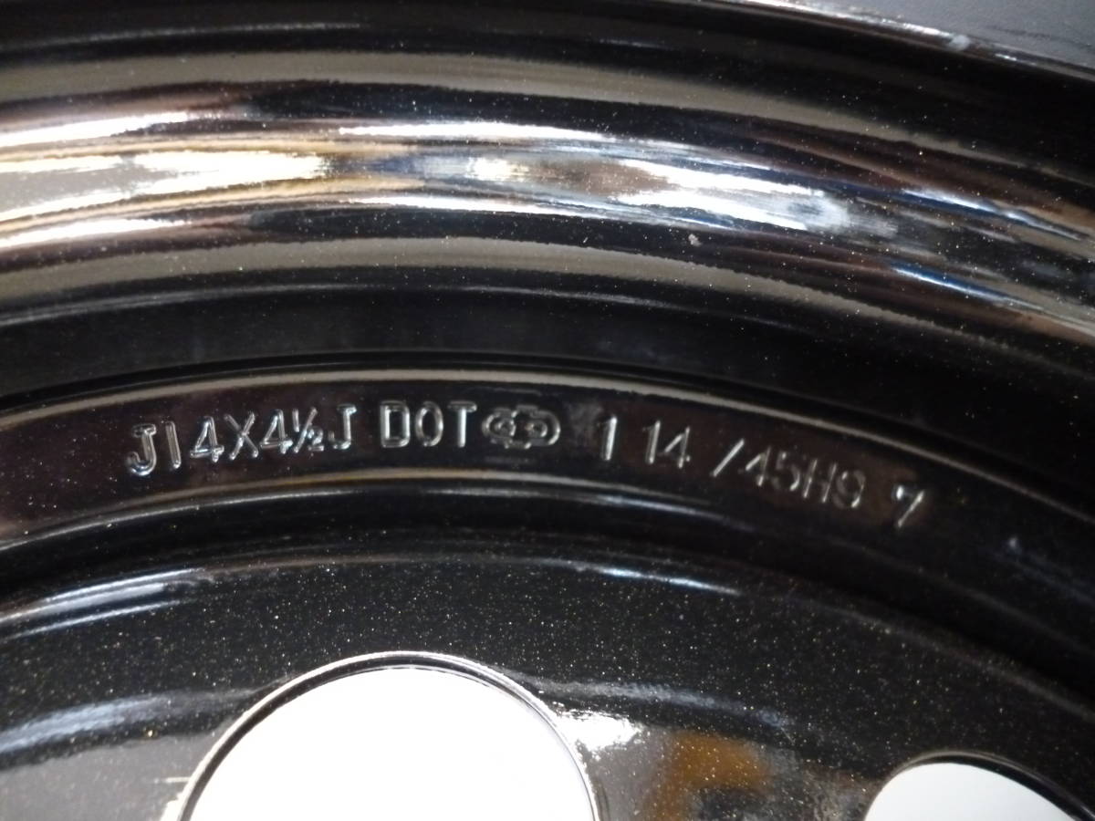 ナンカンFT9☆165/65R14スチールセットホワイトレター☆アゲバンアゲ
