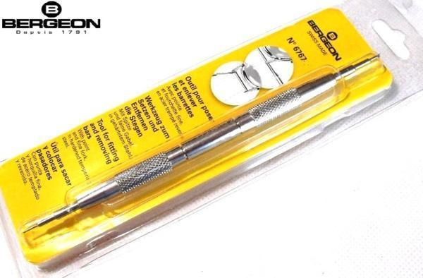 【時計検定 推奨工具】BERGEON ベルジョン3153 時計ベルト バンド ばね棒用工具 バネ棒外し ばね棒はずし【時計工具/時計調整/時計修理】