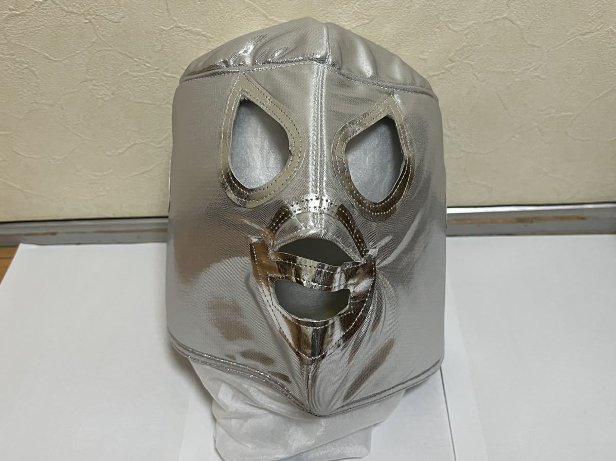  Professional Wrestling маска ru коричневый * Livre Mexico mehiko серебряный 
