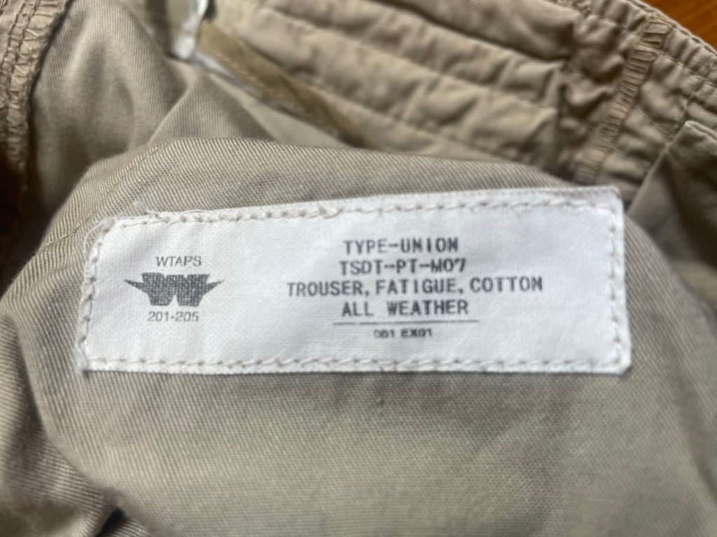 WTAPS Union size M Beigeベージュ チノパンダブルタップス
