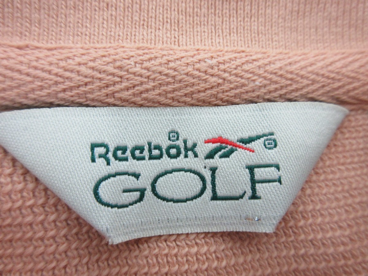 Reebok GOLF/リーボック ゴルフ：長袖ポロシャツ サイズL メンズ/紳士/中古/USED_画像5
