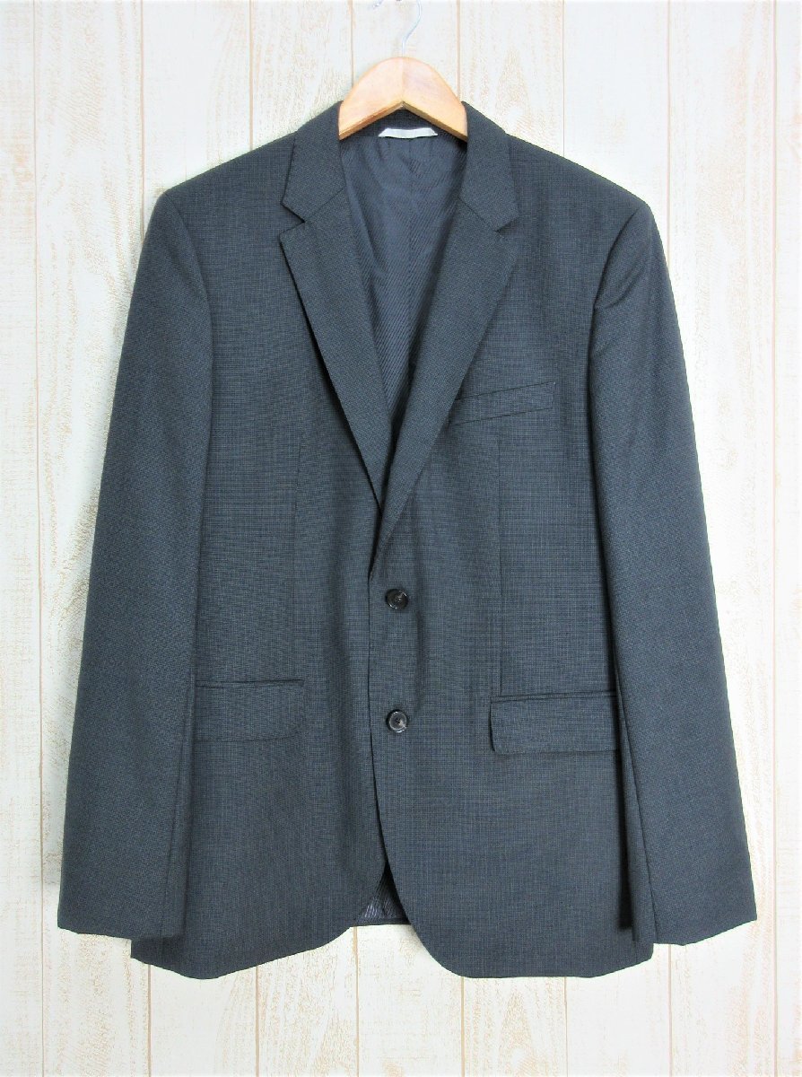 HUGO BOSS/ヒューゴボス：ウール テーラードジャケット サイズ50 メンズ/紳士/中古/USED_画像1