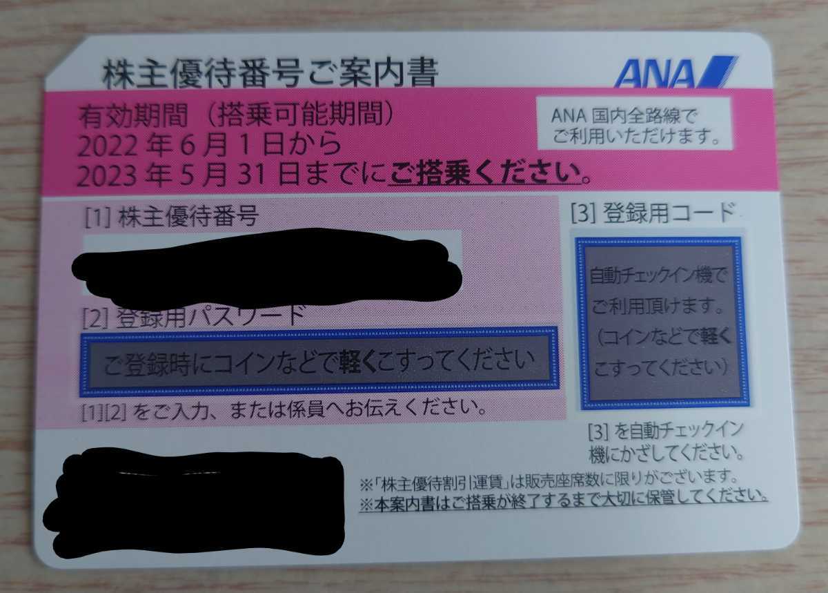 全日空 株主優待券　1枚　有効期限2023年5月末_画像1