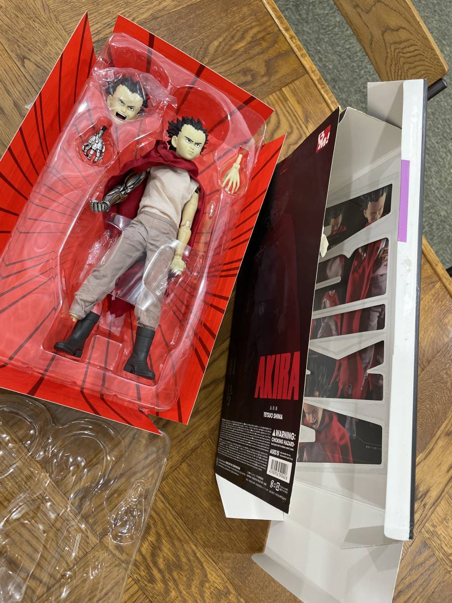  Akira |AKIRAtetsuo island iron male 1/6meti com * toy | Bandai manual unopened doll stand extra attaching 