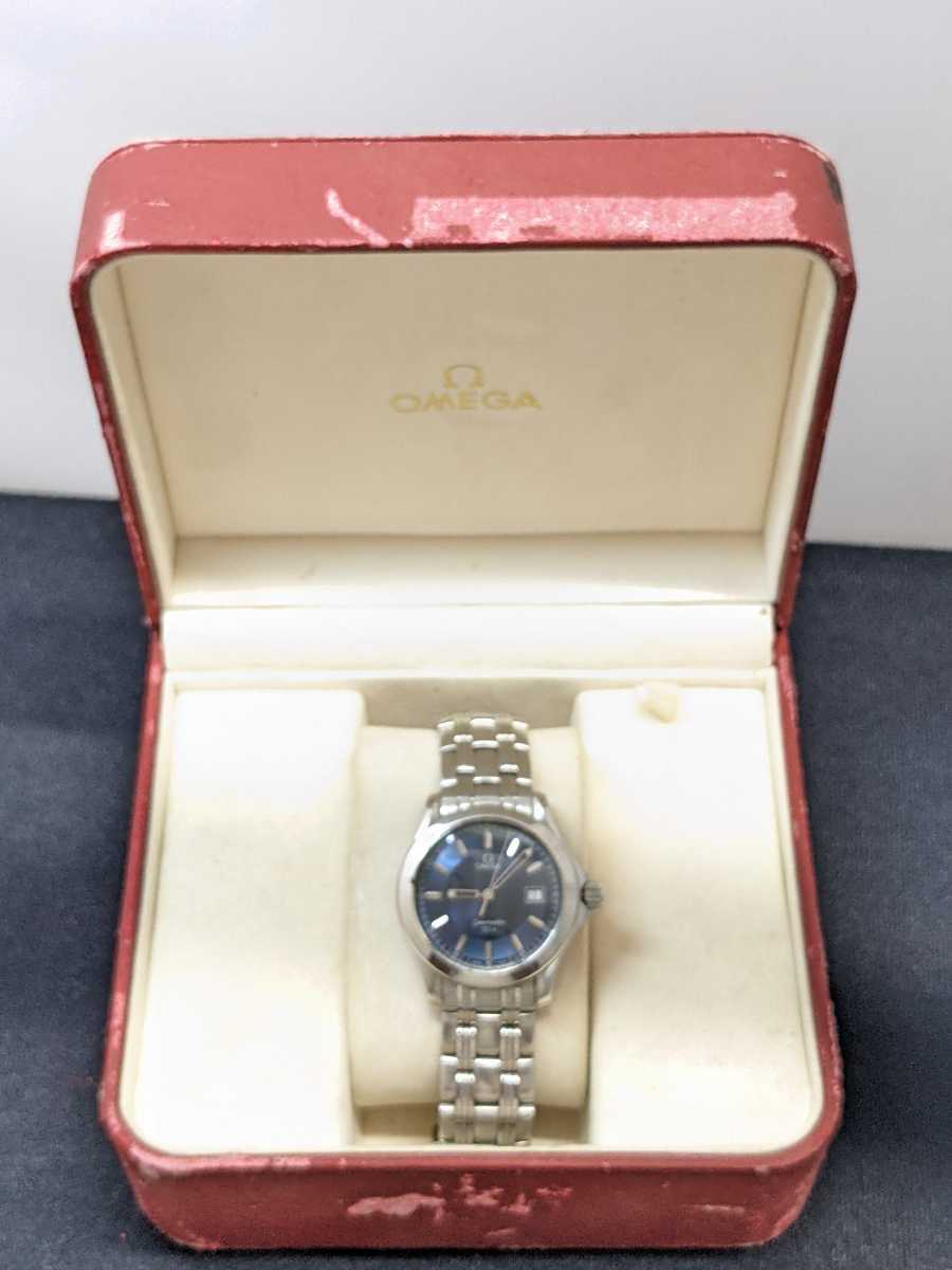 OMEGA オメガ シーマスター 1501 823 ブルー盤 腕時計 メンズウォッチ