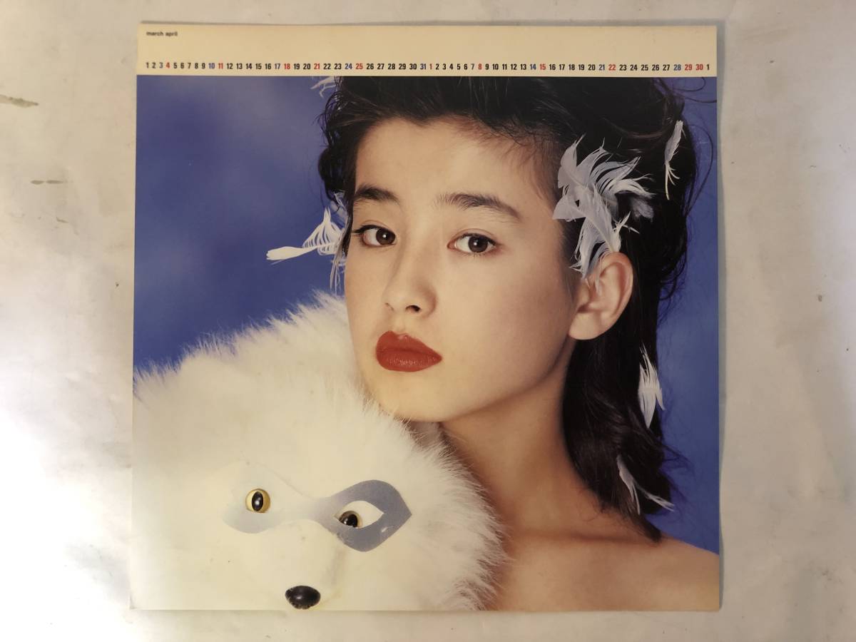 20806S★宮沢りえ カレンダー★RIE MIYAZAWA CALENDAR 1990 _画像4