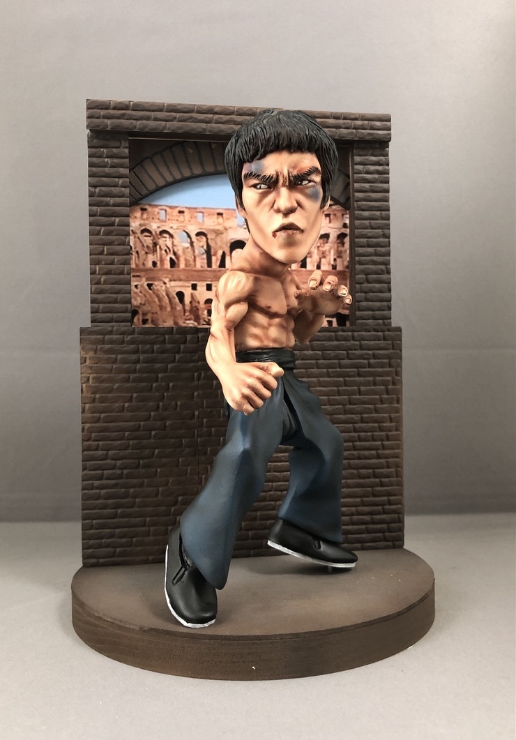 ブランドのギフト ブルース・リーフィギュア ガレージキット ドラゴン