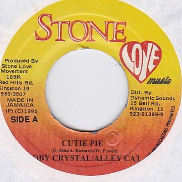 Epレコード　BOBY CRYSTAL & ALLEY CAT / CUTIE PIE (CUTIE PIE)_画像1