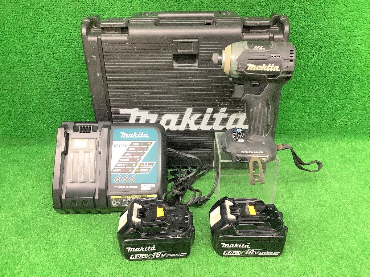 品 makita マキタ 18V 6.0Ah 充電式 インパクトドライバ TD170DRGX