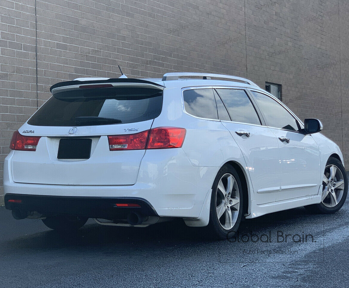 ホンダ アコード ツアラー CW リア ルーフ スポイラー / ルーフ リップ エクステンション ウイング カバー トリム ディフューザー エアロ 6
