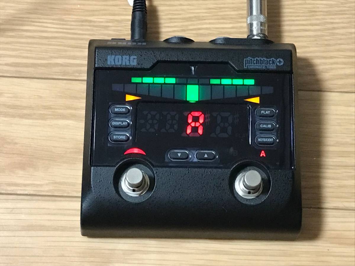 ★KORG Pitchblack+ Advanced Pedal Tuner クロマチック・チューナー_画像2