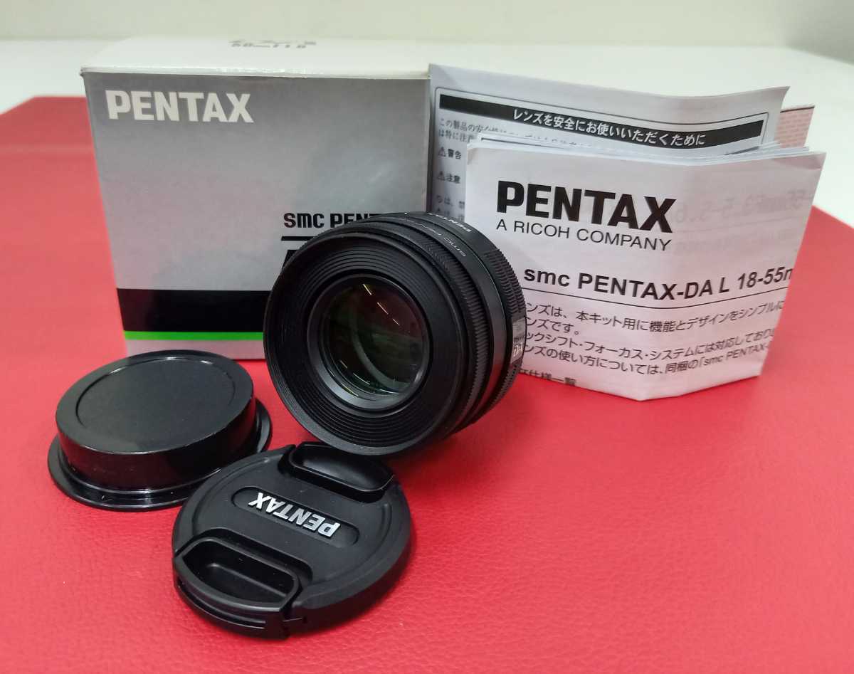 ■A PENTAX smc PENTAX-DA 50mm F1.8 元箱 説明書 動作未確認 カメラレンズ ペンタックス_画像1