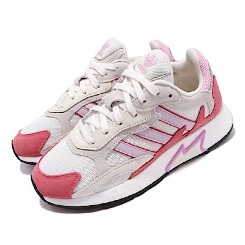 【新品】adidas Originals Tresc Run Women's White Grey Pink Red EF1067 US6/JP23.0_画像1