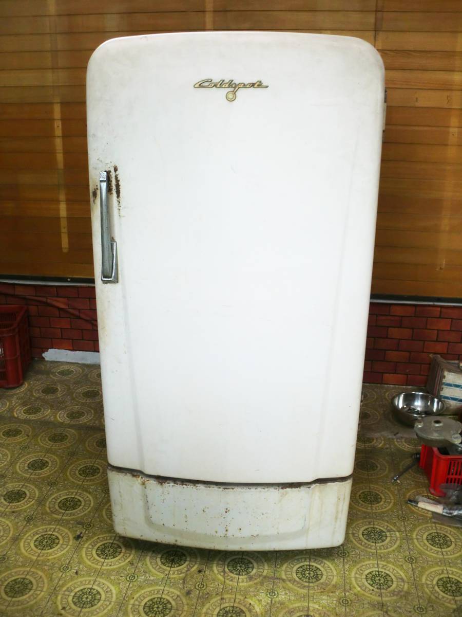 1950 period America Vintage refrigerator SEARS Colds pot Fukuoka from pickup hope present condition delivery store display and so on 