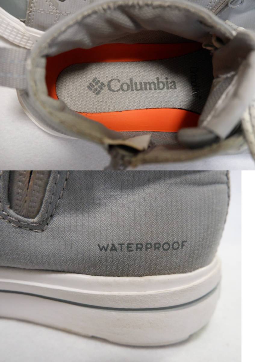 コロンビア　ホウソンレイン防水スニーカー/Columbia HAWTHORNETM RAIN ATERPROOF　23.0㌢ UNISEX USED　送料無料_画像8