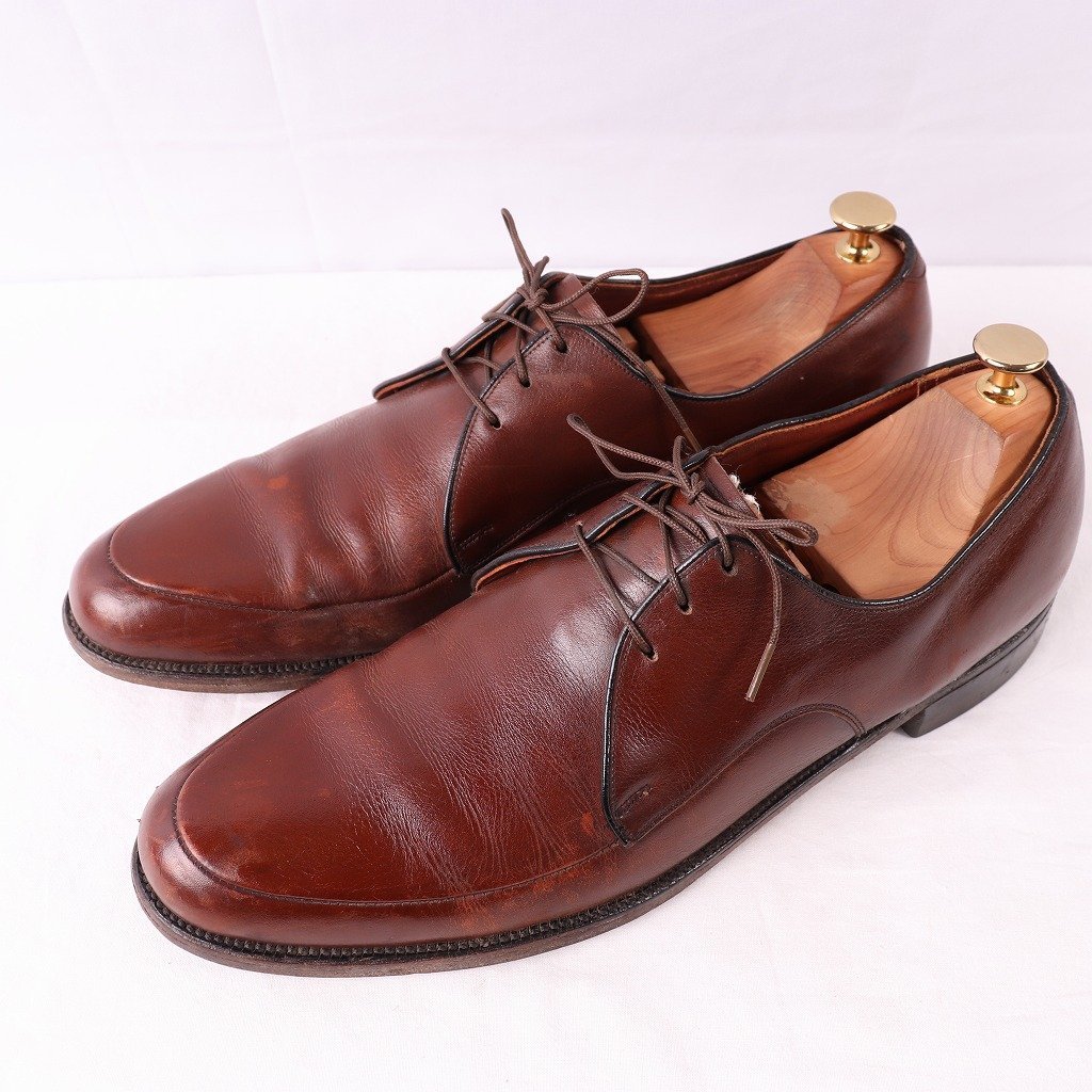 WEYENBERG 11 1/2 A/ウェインバーグ Massagic ヴィンテージ レザーシューズ 中古 メンズ ドレスシューズ Florsheim ds2836