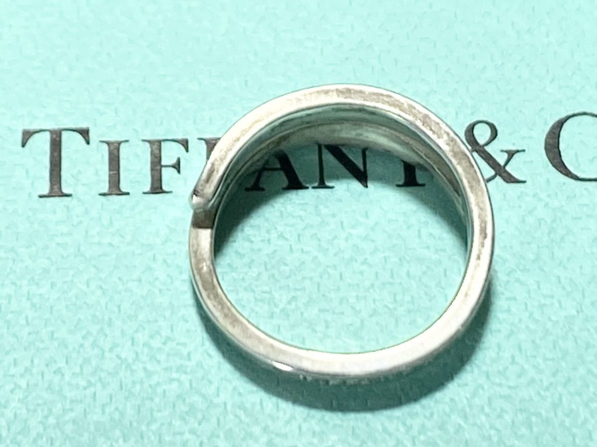 Tiffany＆Co. ティファニー　リング　指輪　ヴィンテージ　アンティーク　シルバー925 アクセサリー　カスタムメイド　限定商品　1点物_画像3