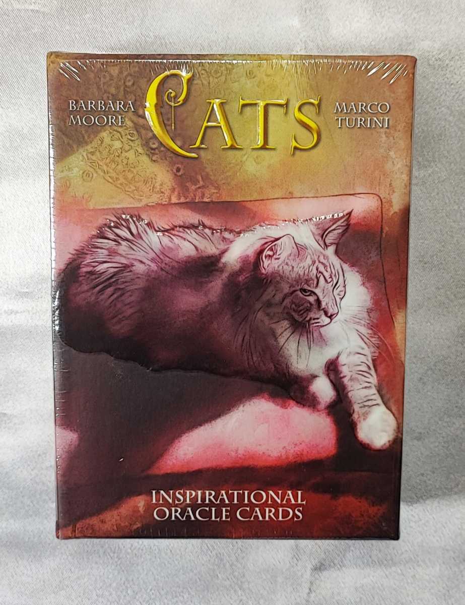未開封　キャット インスピレーション オラクル Cats Inspirational Oracle CardsBarbara Moore:Marco Turini Llewellyn Worldwide 2013