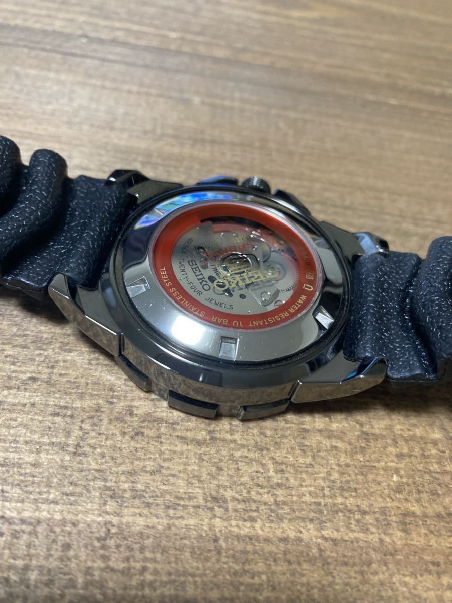 SEIKO 5 SPORTS ワールドタイム SRP 723 5秒針 自動巻 腕時計