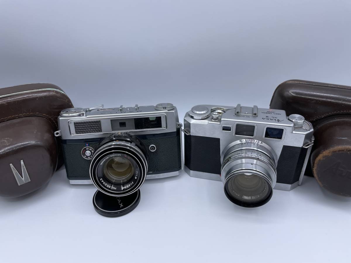 点 レンジファインダー 一眼フィルムカメラ Canon minolta 等