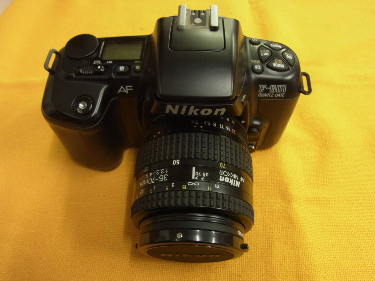 Nikon ニコン フイルムカメラ F60＆NIKKOR 35－70mm 代引き人気 8060円