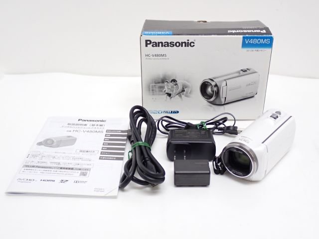Panasonic パナソニック フルHD対応 デジタルビデオカメラ HC-V480MS