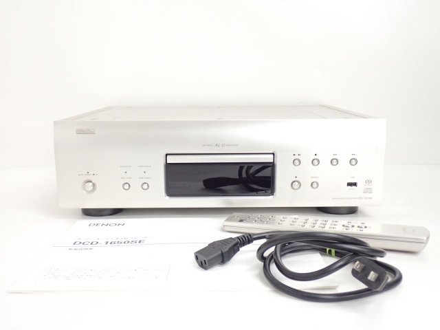 DENON CD/SACDプレーヤー DCD-1650SE 2010年製 デノン デンオン