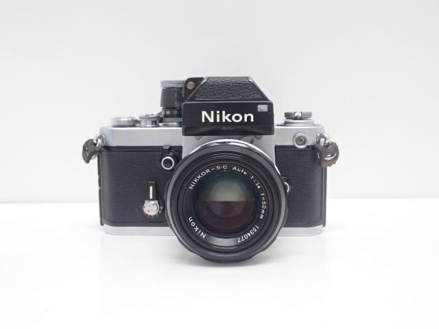Nikon F2 フォトミック フィルム一眼レフカメラ + レンズ2本セット NIKKOR-S.C 50mm F1.4 / Q.C 200mm F4 ニコン ♪ 671A5-1_画像2