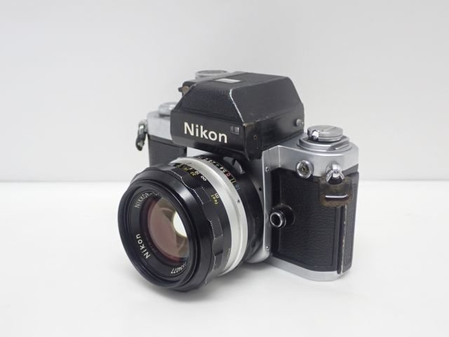 Nikon F2 フォトミック フィルム一眼レフカメラ + レンズ2本セット NIKKOR-S.C 50mm F1.4 / Q.C 200mm F4 ニコン ♪ 671A5-1_画像3