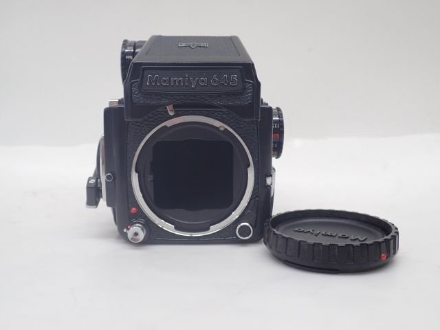 Mamiya マミヤ M645 1000S 中判カメラ ボディ プリズムファインダー 人気提案 MAMIYA ボディ 1000s 中判カメラ 645 フィルムカメラ