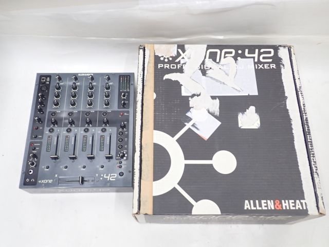 ALLEN＆HEATH アレン&ヒース XONE:42 DJミキサー 元箱付き ¶ 66F9C-11_画像1