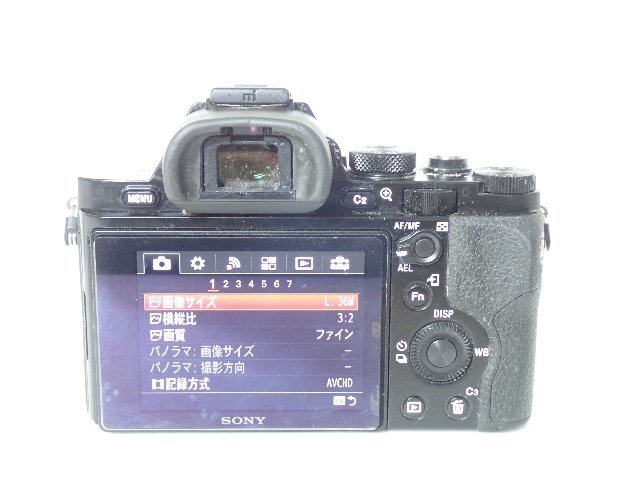 SONY ソニー ミラーレス一眼カメラ α7R ILCE-7R ボディ ☆ 6701F-4